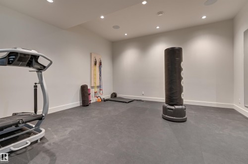 9415 144 Street, Edmonton, AB - Indoor Photo Showing Gym Room