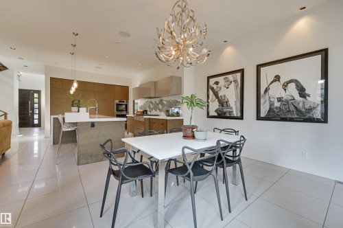 9415 144 Street, Edmonton, AB - Indoor Photo Showing Dining Room