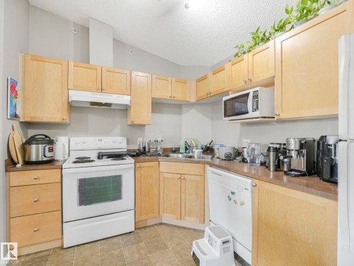 1437 9363 Simpson Drive, Edmonton, AB - Indoor Photo Showing Kitchen With Double Sink