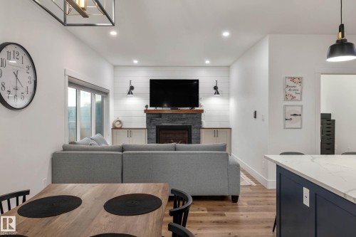5094 Edgemont Boulevard, Edmonton, AB - Indoor With Fireplace