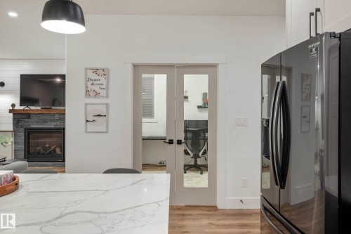 5094 Edgemont Boulevard, Edmonton, AB - Indoor With Fireplace