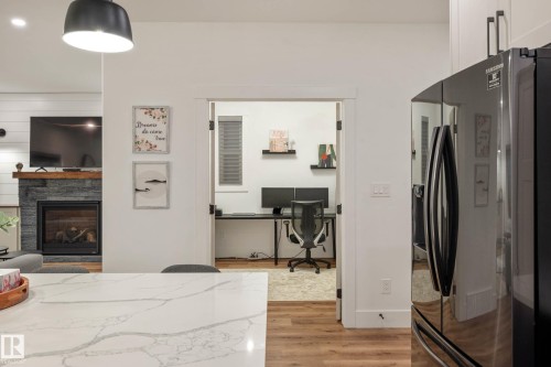 5094 Edgemont Boulevard, Edmonton, AB - Indoor With Fireplace