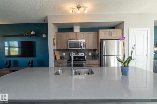 5191 Chappelle Road, Edmonton, AB - Indoor Photo Showing Kitchen With Double Sink