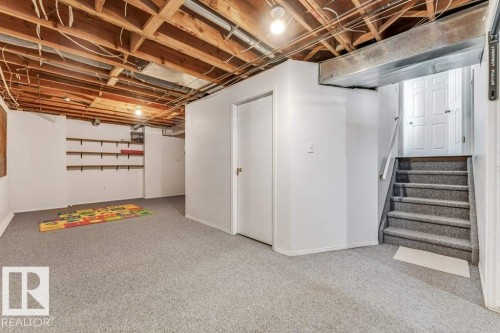 18416 77 Avenue, Edmonton, AB - Indoor Photo Showing Basement