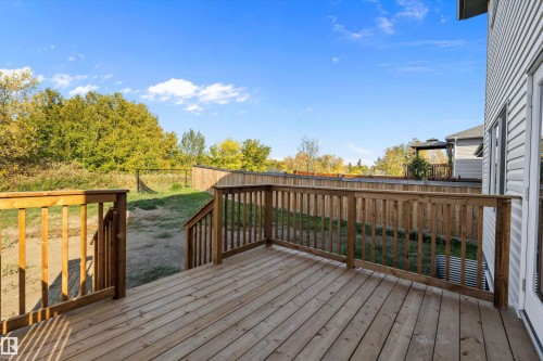 36 Maple Crescent, Gibbons, AB - Outdoor With Deck Patio Veranda With Exterior