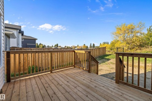 36 Maple Crescent, Gibbons, AB - Outdoor With Deck Patio Veranda With Exterior