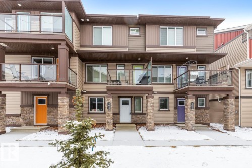 110 1530 Tamarack Boulevard, Edmonton, AB - Outdoor With Balcony With Facade