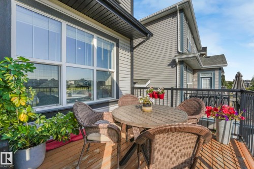 1298 Secord Landing Landing, Edmonton, AB - Outdoor With Deck Patio Veranda With Exterior