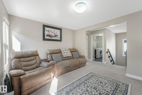 1298 Secord Landing Landing, Edmonton, AB - Indoor Photo Showing Living Room
