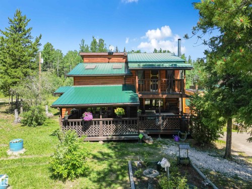 4836 A 53 Ave & 4836 B 53 Avenue, Cynthia, AB - Outdoor With Deck Patio Veranda