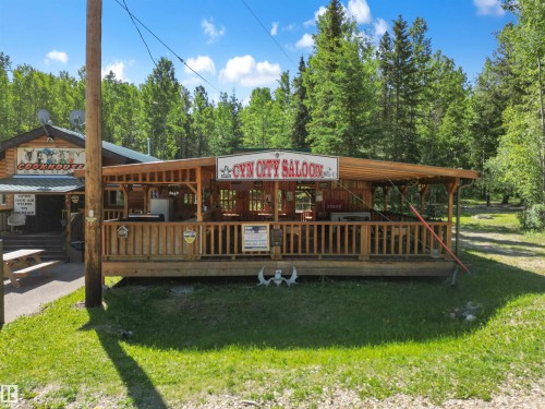 4836 A 53 Ave & 4836 B 53 Avenue, Cynthia, AB - Outdoor With Deck Patio Veranda