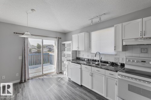 13140 35 Street, Edmonton, AB - Indoor Photo Showing Kitchen With Double Sink