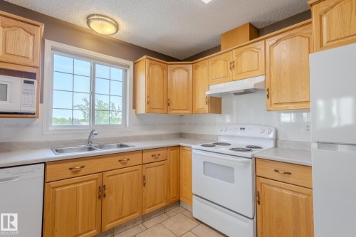 305 13450 114 Avenue, Edmonton, AB - Indoor Photo Showing Kitchen With Double Sink