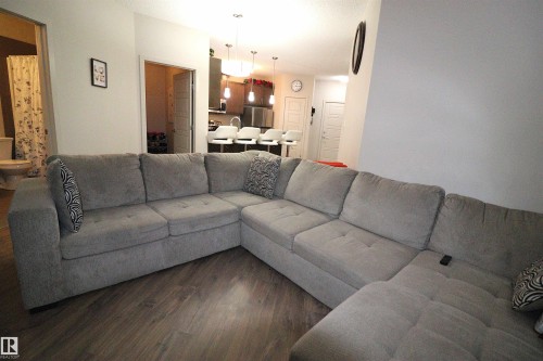 110 1144 Adamson Drive, Edmonton, AB - Indoor Photo Showing Living Room