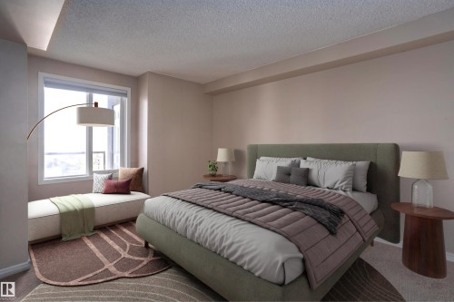 1004 9741 110 Street, Edmonton, AB - Indoor Photo Showing Bedroom