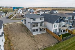 Aerial view of residential area - 