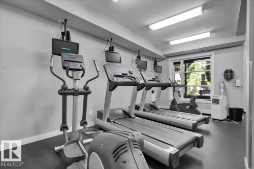 306 2588 Anderson Way, Edmonton, AB - Indoor Photo Showing Gym Room