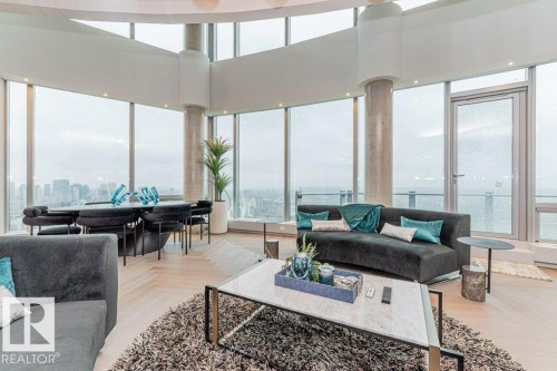 3401 11969 Jasper Avenue, Edmonton, AB - Indoor Photo Showing Living Room