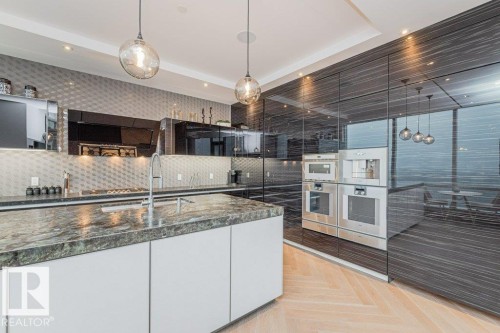 3401 11969 Jasper Avenue, Edmonton, AB - Indoor Photo Showing Kitchen