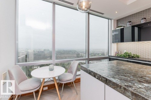3401 11969 Jasper Avenue, Edmonton, AB - Indoor Photo Showing Dining Room