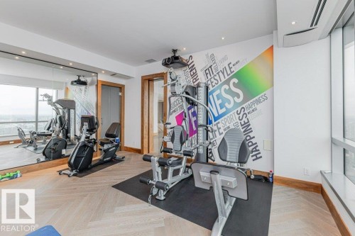 3401 11969 Jasper Avenue, Edmonton, AB - Indoor Photo Showing Gym Room