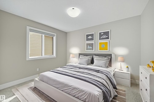 7122 Armour Link Link, Edmonton, AB - Indoor Photo Showing Bedroom