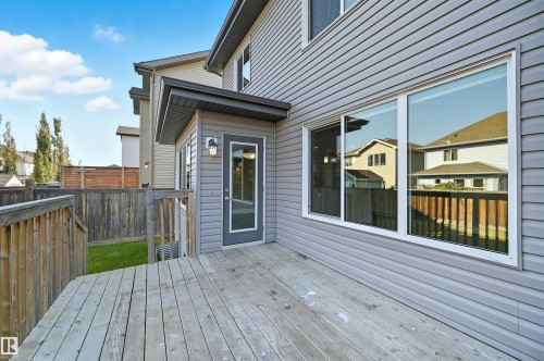 7122 Armour Link Link, Edmonton, AB - Outdoor With Deck Patio Veranda With Exterior