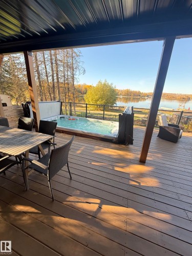 23 2332 Twp 521 Parkland County, Rural Parkland County, AB - Outdoor With Deck Patio Veranda With Exterior