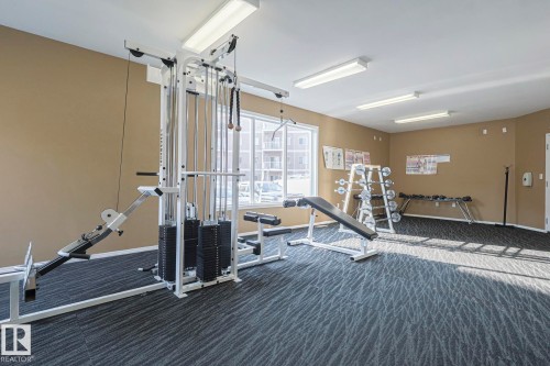 101 4304 139 Avenue Nw, Edmonton, AB - Indoor Photo Showing Gym Room