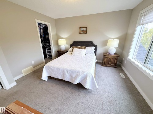 41 50 Mclaughlin Drive, Spruce Grove, AB - Indoor Photo Showing Bedroom