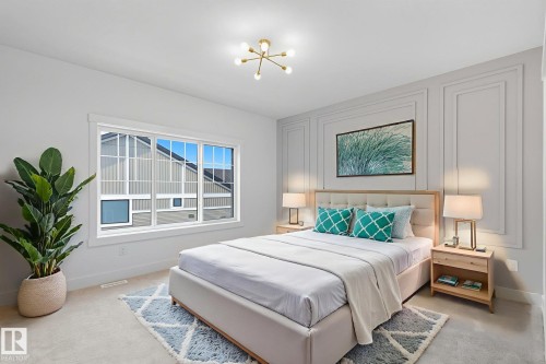 1133 Gyrfalcon Crescent, Edmonton, AB - Indoor Photo Showing Bedroom