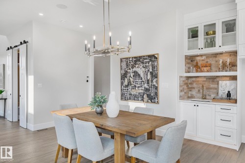 5604 Cautley Cove Cove, Edmonton, AB - Indoor Photo Showing Dining Room