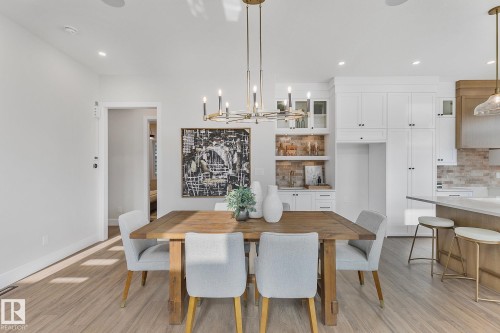 5604 Cautley Cove Cove, Edmonton, AB - Indoor Photo Showing Dining Room