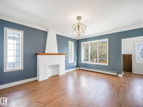 9638 106 Avenue, Edmonton, AB - Indoor With Fireplace