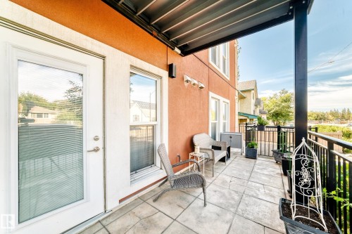 101 10126 144 Street, Edmonton, AB - Outdoor With Deck Patio Veranda With Exterior