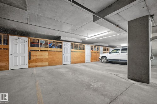 303 13625 34 Street, Edmonton, AB - Indoor Photo Showing Garage