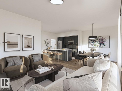 7 710 Mattson Drive, Edmonton, AB - Indoor Photo Showing Living Room