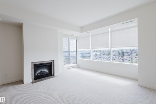 403 2504 109 Street, Edmonton, AB - Indoor Photo Showing Other Room With Fireplace