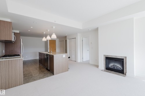 403 2504 109 Street, Edmonton, AB - Indoor With Fireplace