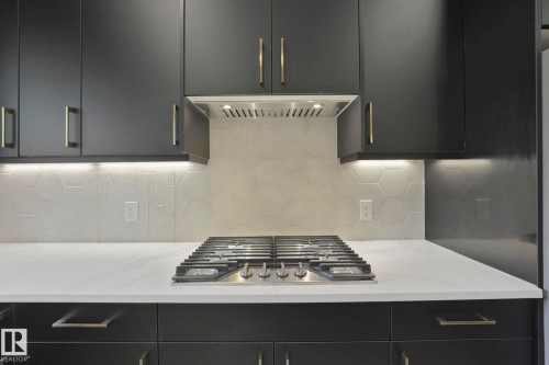 10965 129 Street, Edmonton, AB - Indoor Photo Showing Kitchen With Upgraded Kitchen