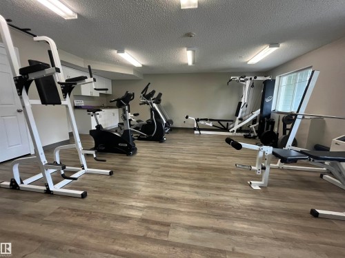 202 6921 199 Street, Edmonton, AB - Indoor Photo Showing Gym Room