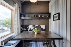 Dining space featuring wood finished floors - 
