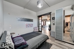Bedroom featuring light wood-style floors - 