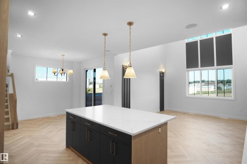 27 Trill Point, Spruce Grove, AB - Indoor Photo Showing Kitchen