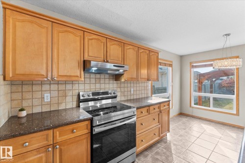 121 Castle Drive, Edmonton, AB - Indoor Photo Showing Kitchen