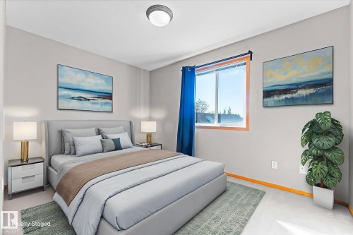 121 Castle Drive, Edmonton, AB - Indoor Photo Showing Bedroom