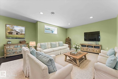 121 Castle Drive, Edmonton, AB - Indoor Photo Showing Living Room