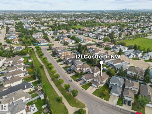 121 Castle Drive, Edmonton, AB -  With View