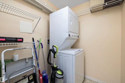 308 9938 104 Street, Edmonton, AB - Indoor Photo Showing Laundry Room