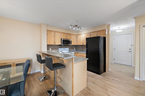 308 9938 104 Street, Edmonton, AB - Indoor Photo Showing Kitchen
